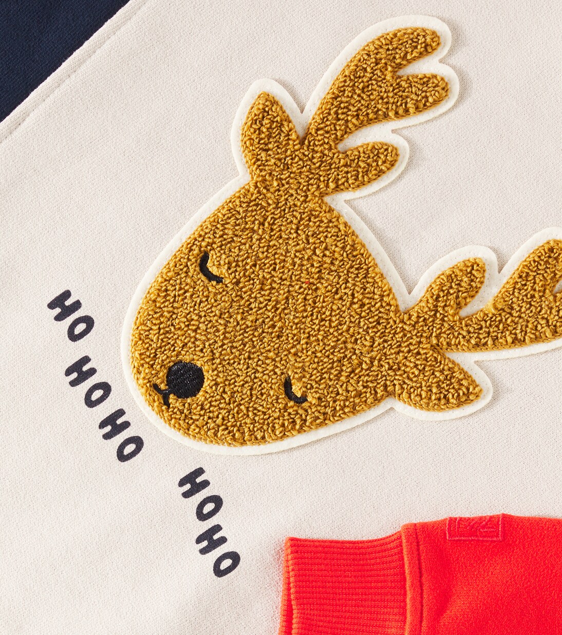 Aude Placement appliqué cotton sweatshirt | Liewood