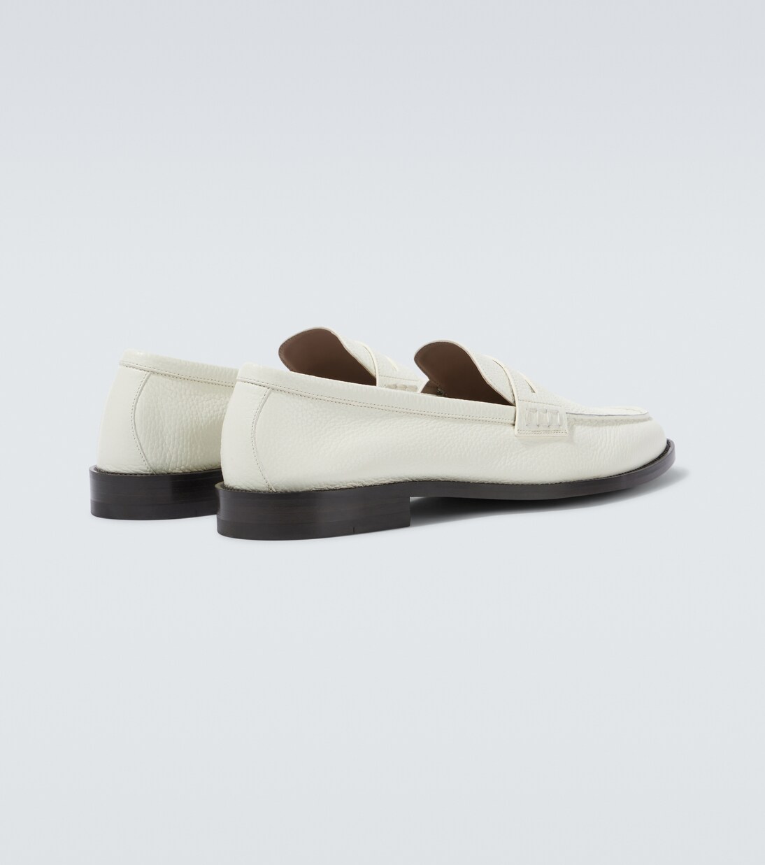Perry leather penny loafers | Manolo Blahnik