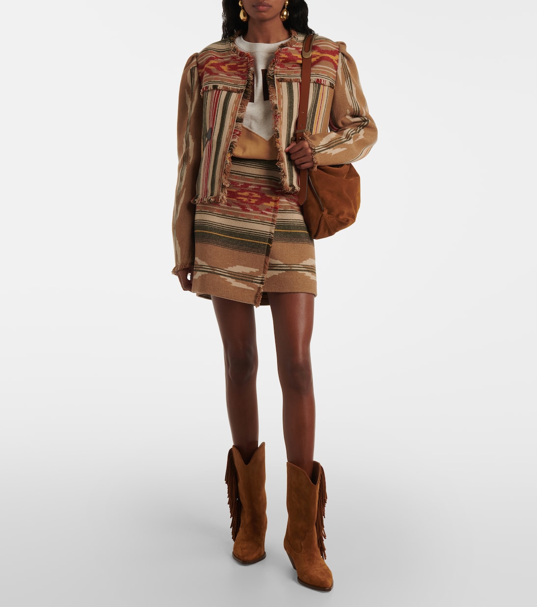 Minifalda Adelaide de mezcla de lana | Marant Etoile