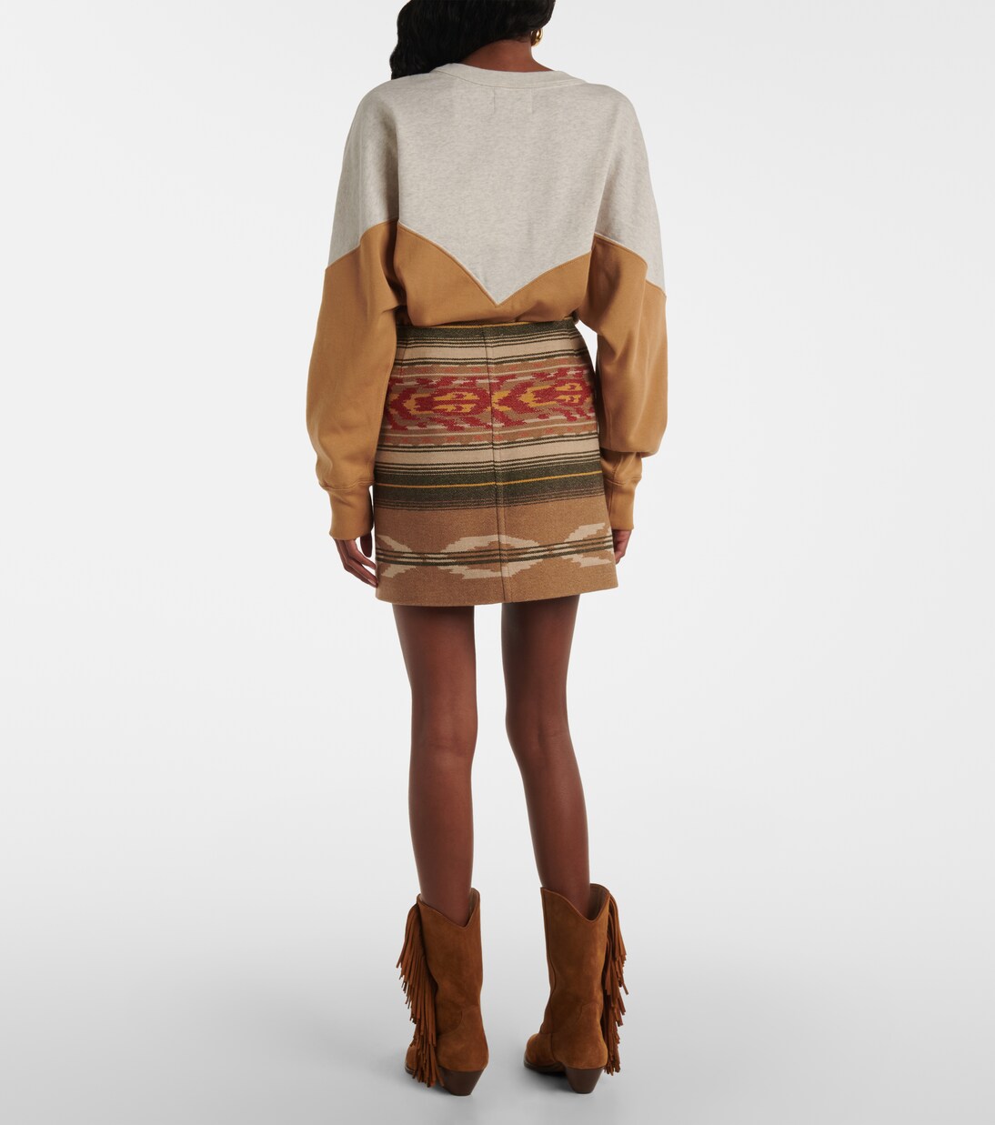 Minifalda Adelaide de mezcla de lana | Marant Etoile