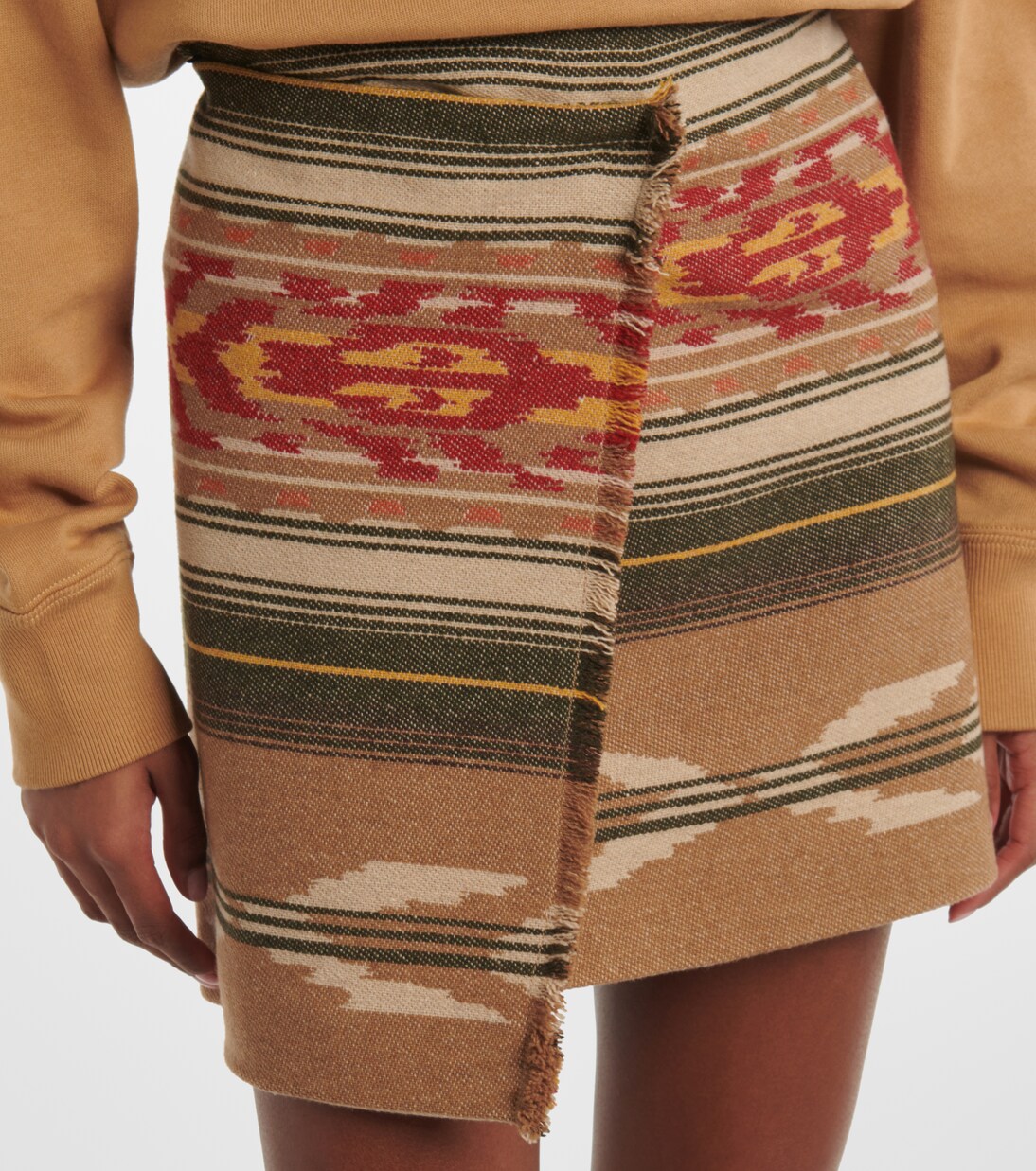 Minifalda Adelaide de mezcla de lana | Marant Etoile