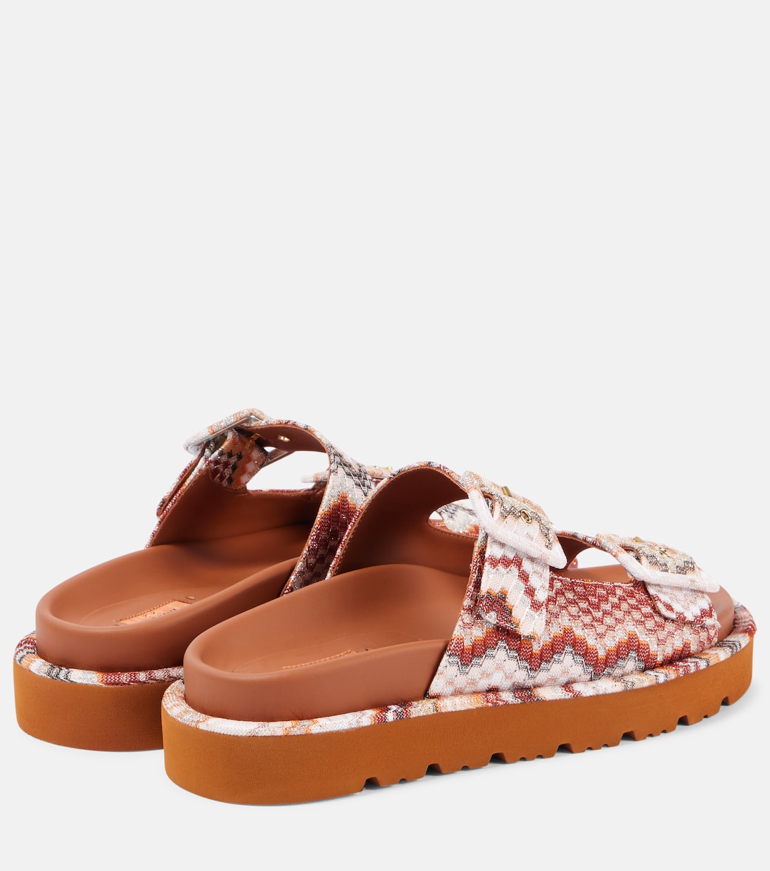 Sandalen Clea aus Häkelstrick | Missoni