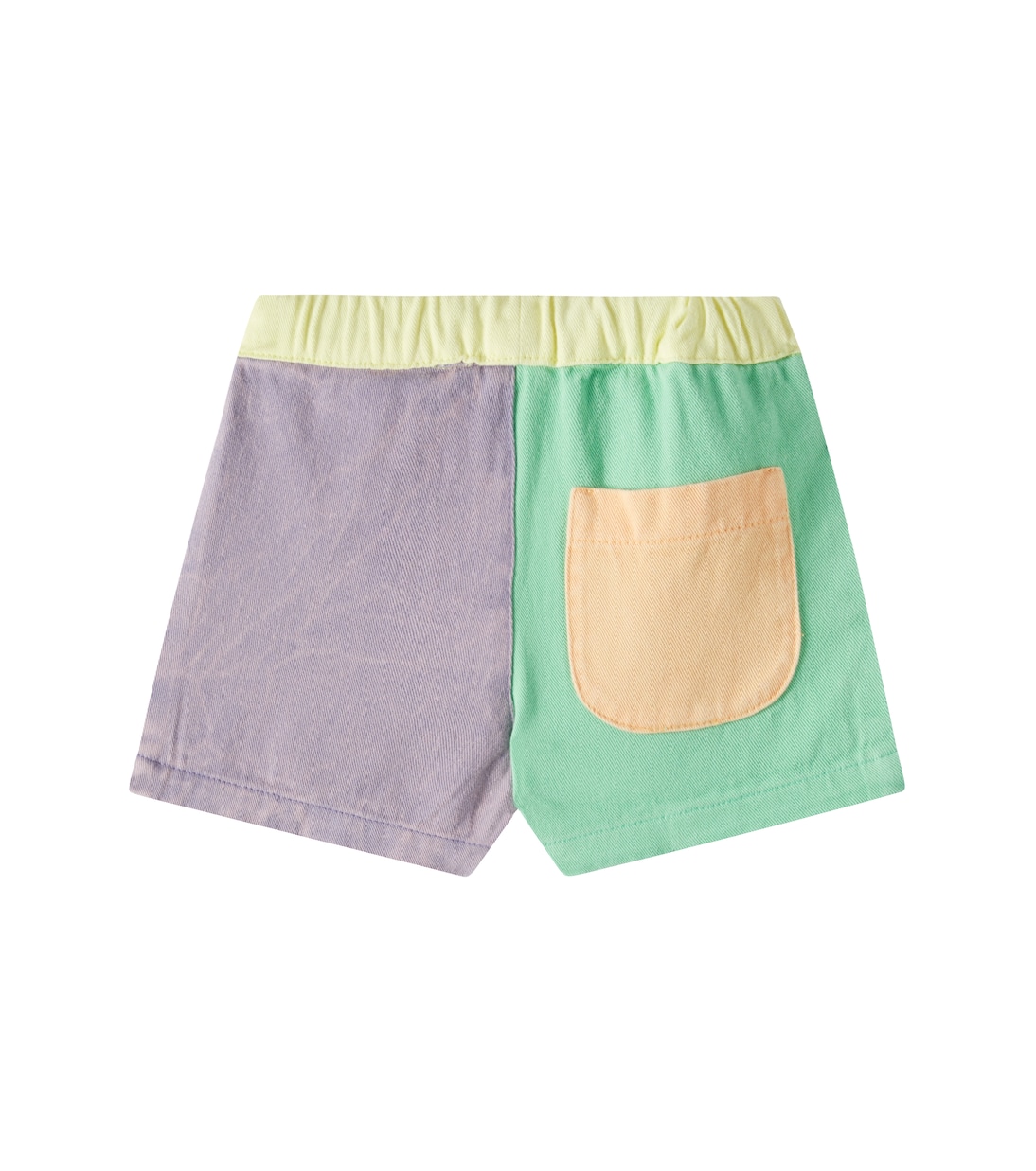 Baby colorblock cotton shorts | Bobo Choses
