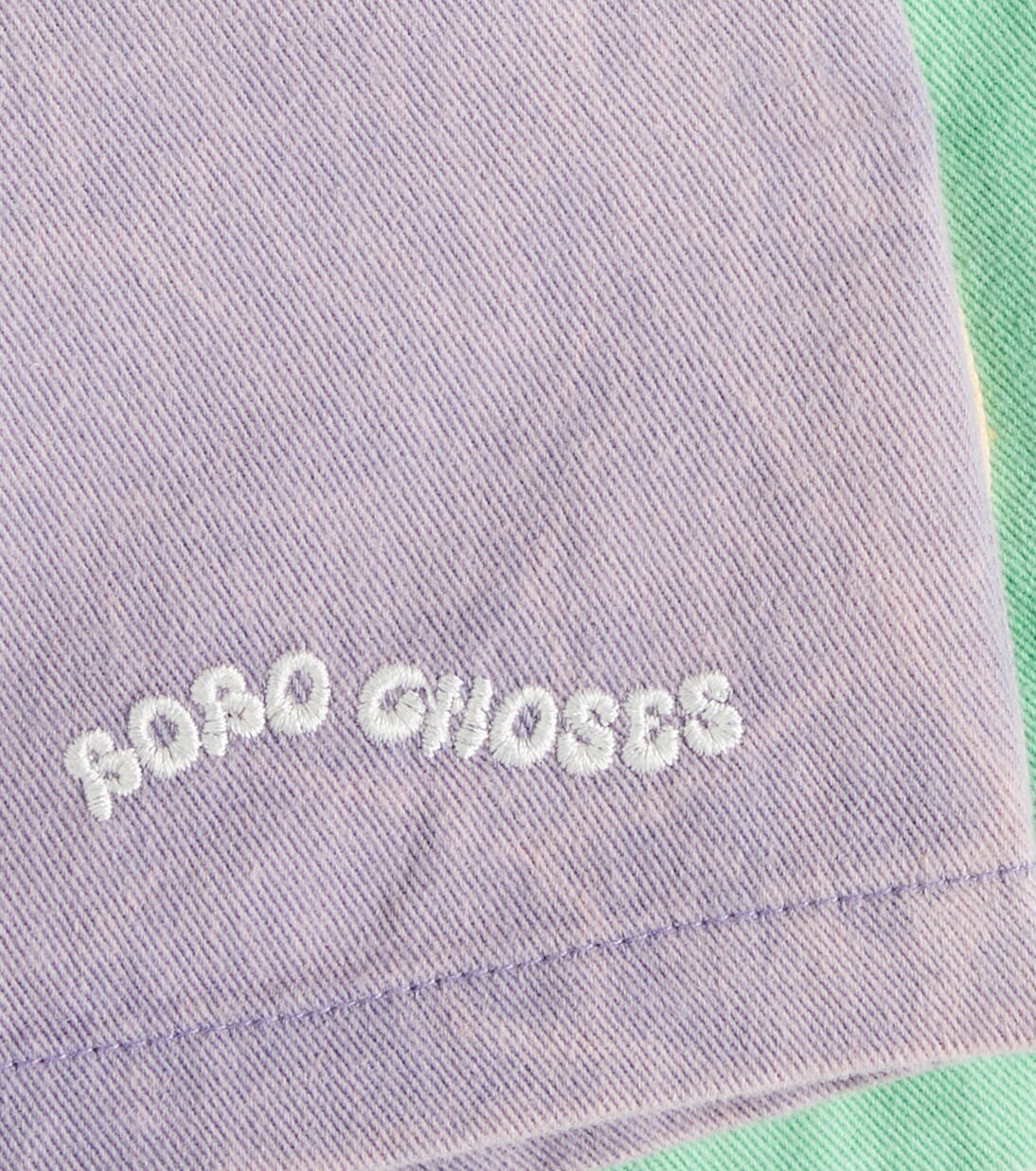 Baby colorblock cotton shorts | Bobo Choses