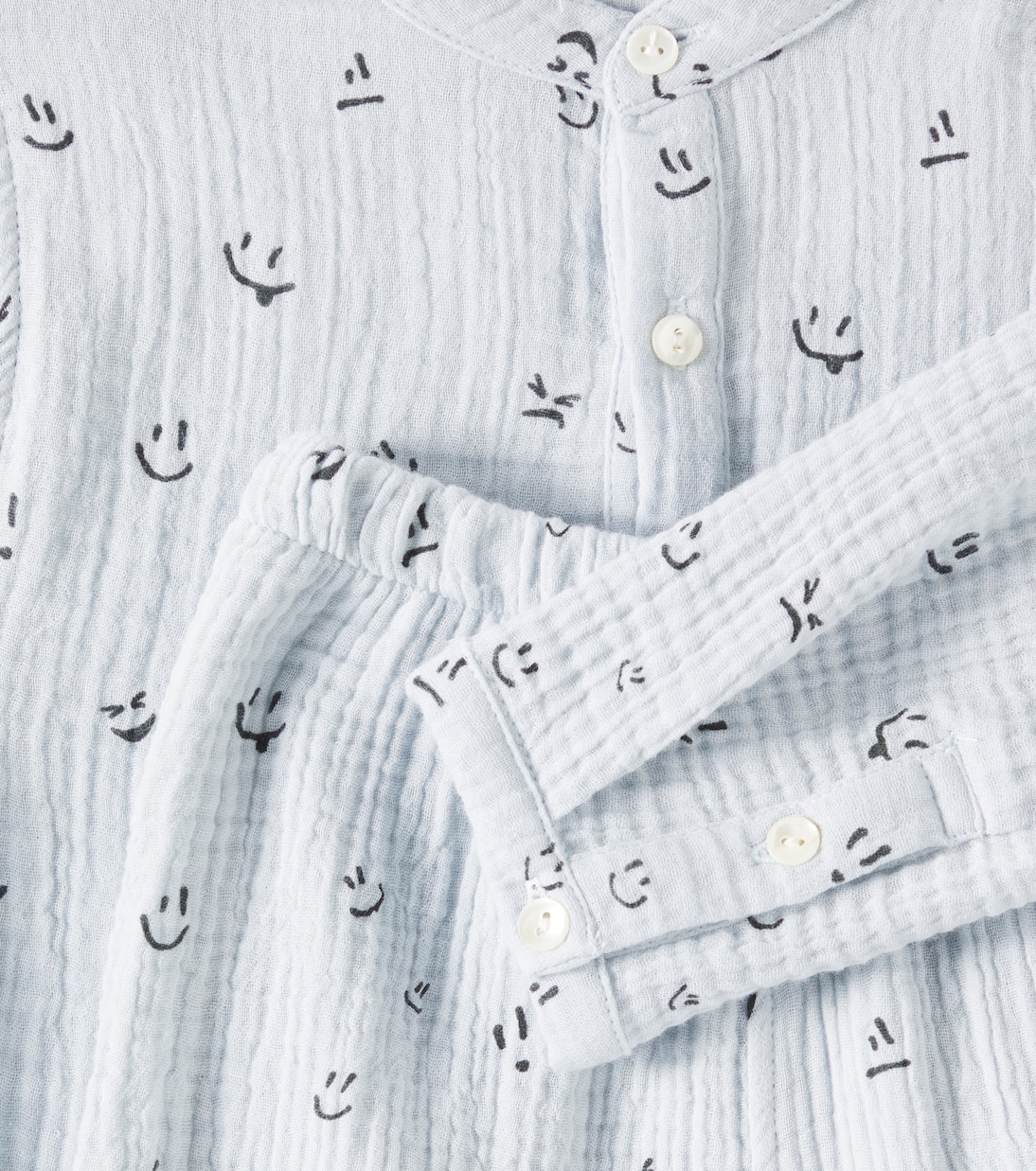 Baby Enoz cotton shirt and pants set | Molo