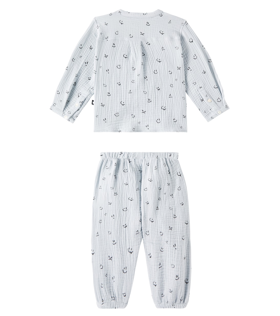 Baby Enoz cotton shirt and pants set | Molo