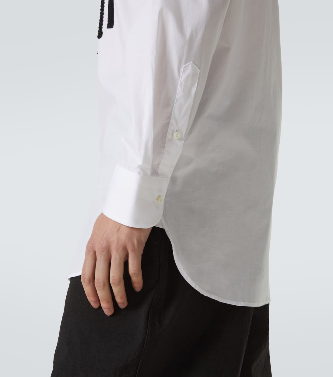 x Guy Rover - Camicia in cotone a righe | Junya Watanabe