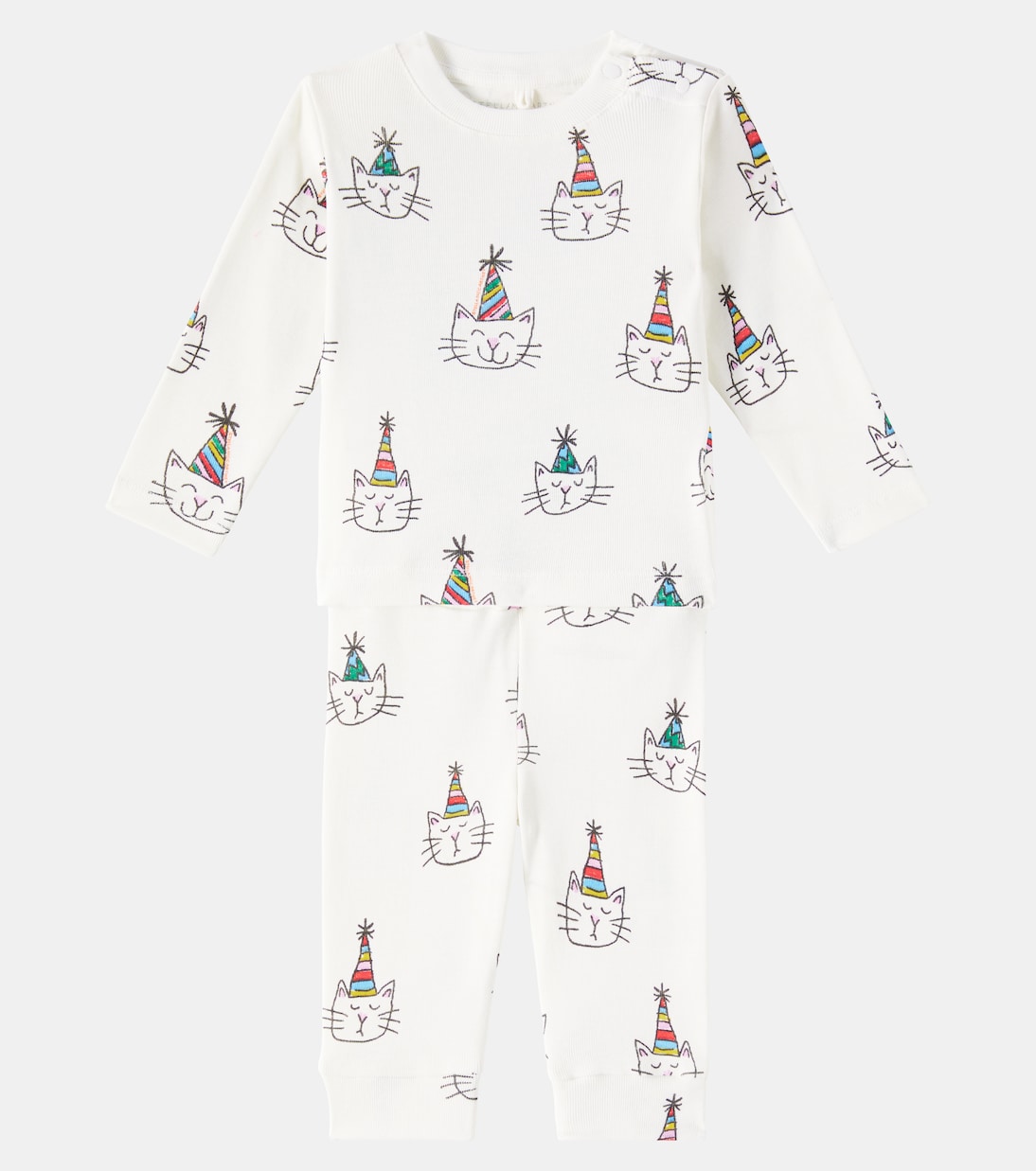 Baby printed cotton tracksuit | Stella McCartney Kids