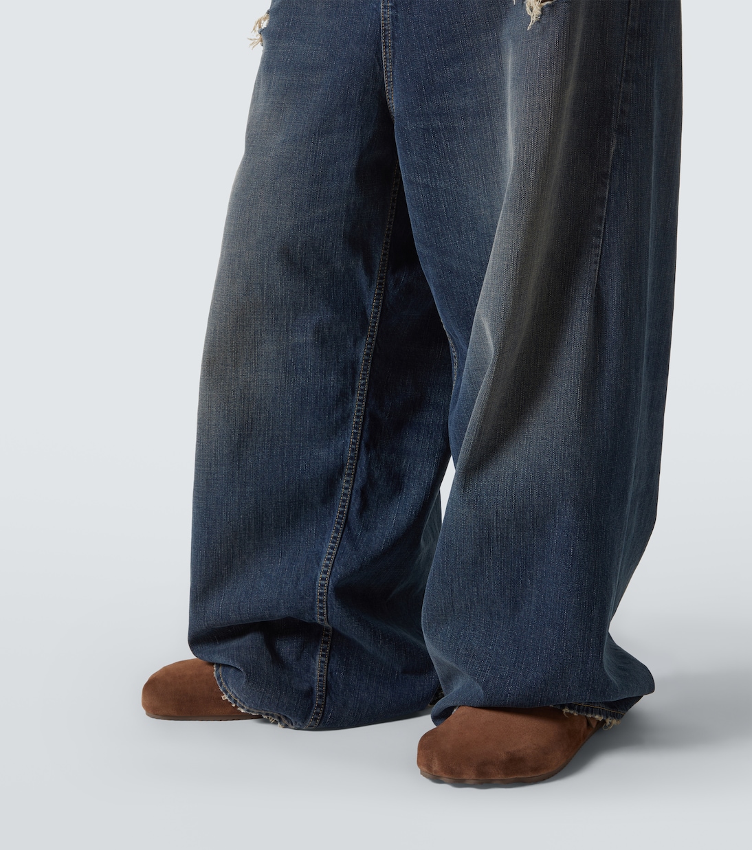 Mid-Rise Wide-Leg Jeans | Balenciaga