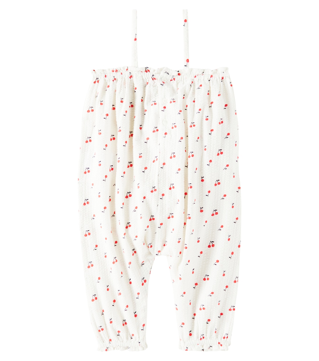 Sorbet floral cotton playsuit | Bonpoint
