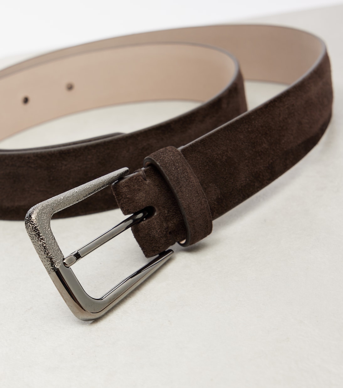 Suede belt | Brunello Cucinelli