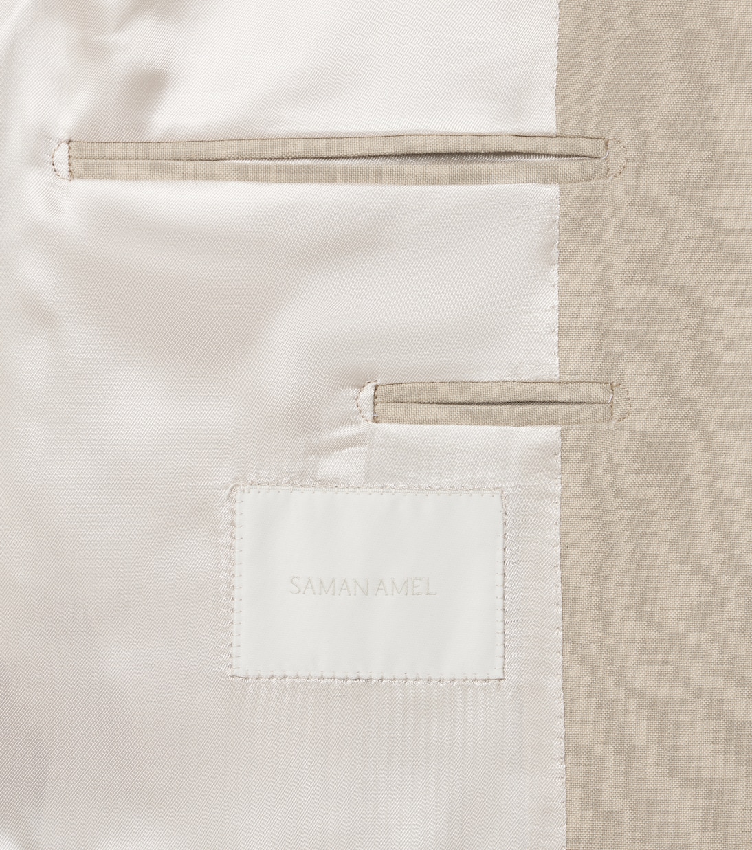 Anzugjacke aus Leinen | Saman Amel