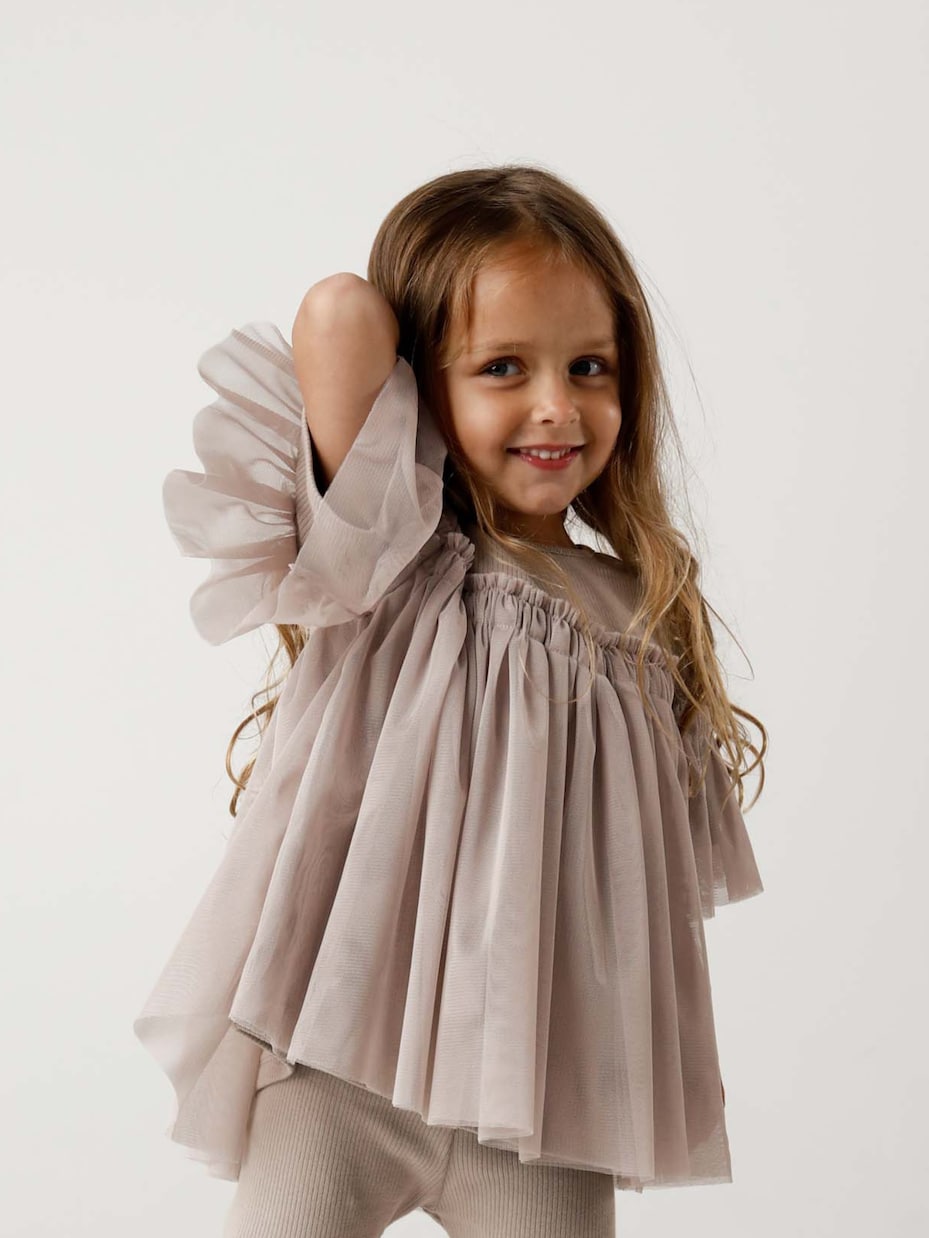 Top Leanze en mezcla de algodón | Donsje