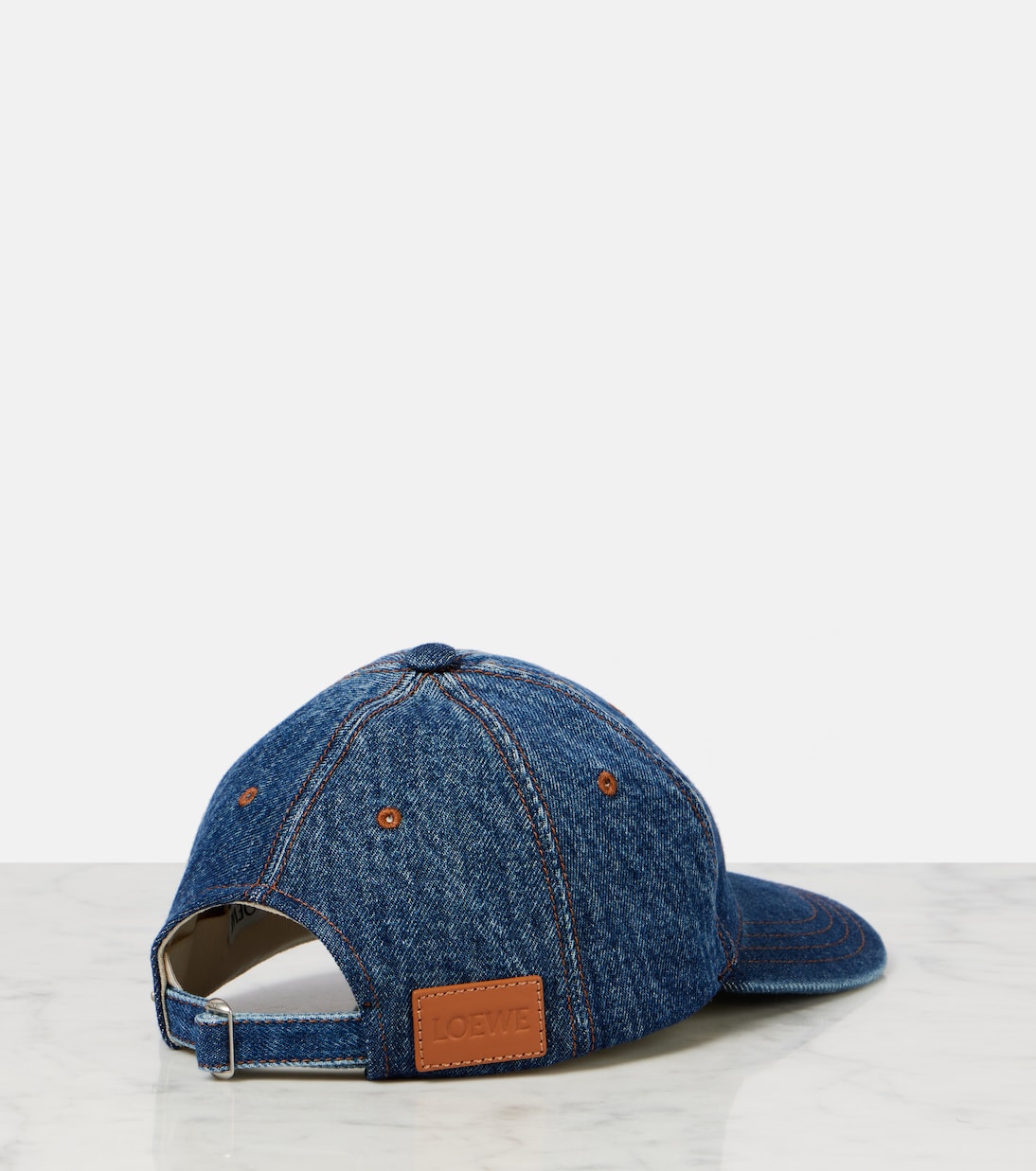 Paula's Ibiza logo denim baseball cap | Loewe