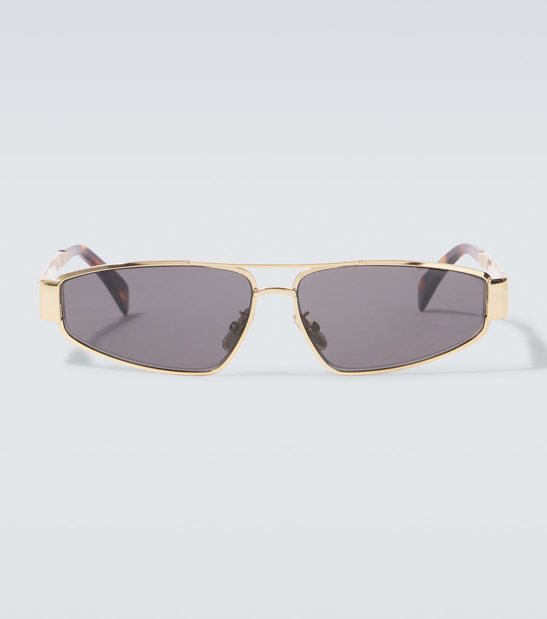 Triomphe Metal 05 rectangular sunglasses | Celine Eyewear