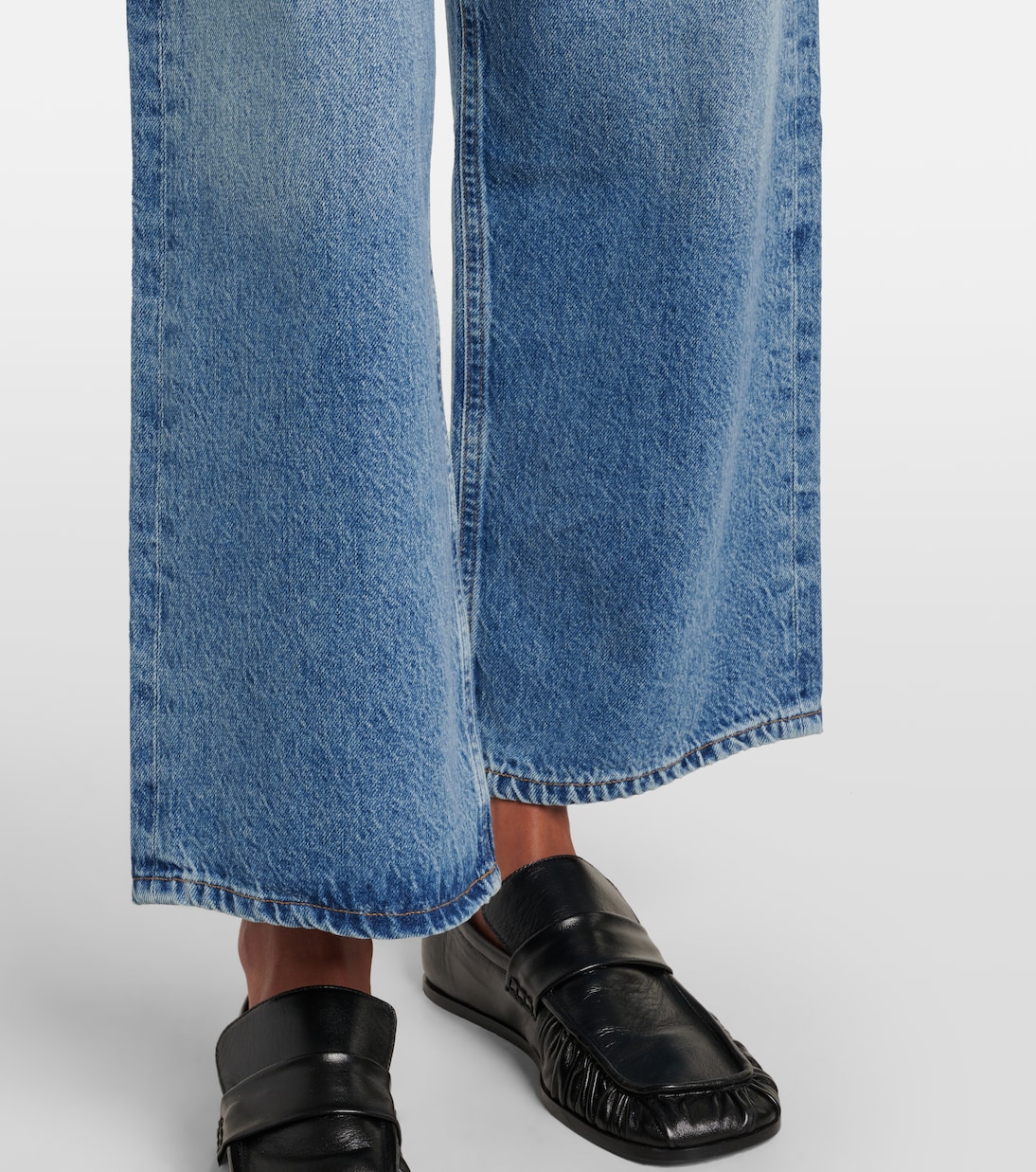 High-Rise Wide-Leg Jeans Ren | Agolde