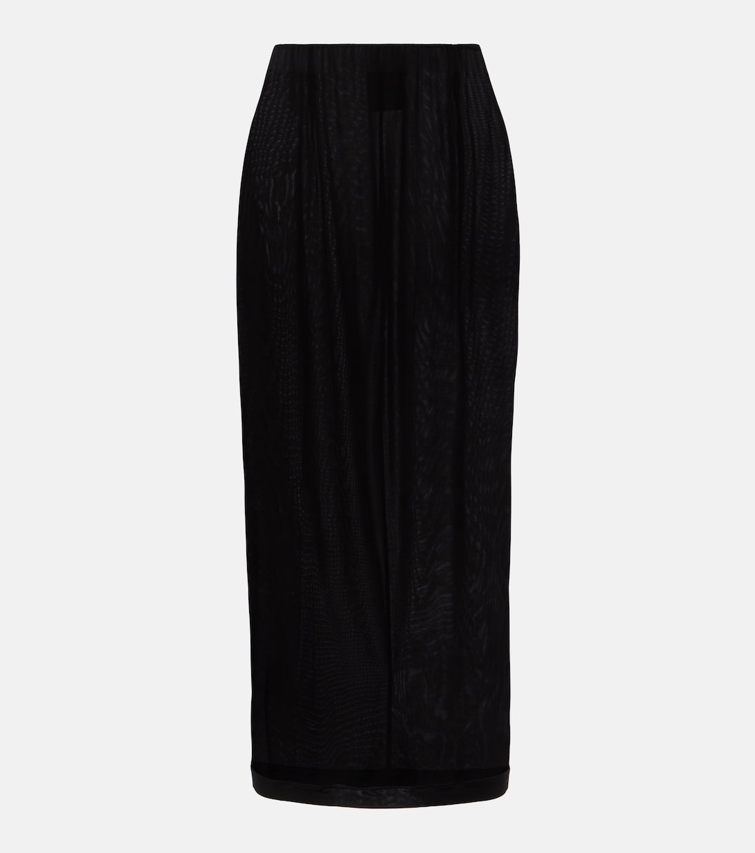 Gonna midi trasparente | Wardrobe.NYC