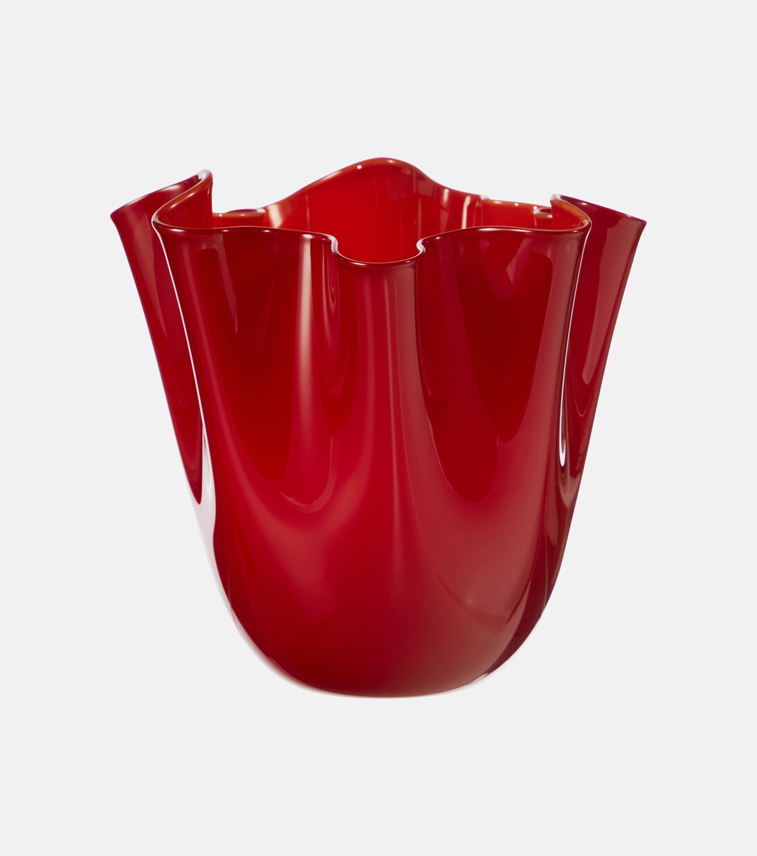 Fazzoletto Murano glass vase by Fulvio Bianconi and Paolo Venini | Venini