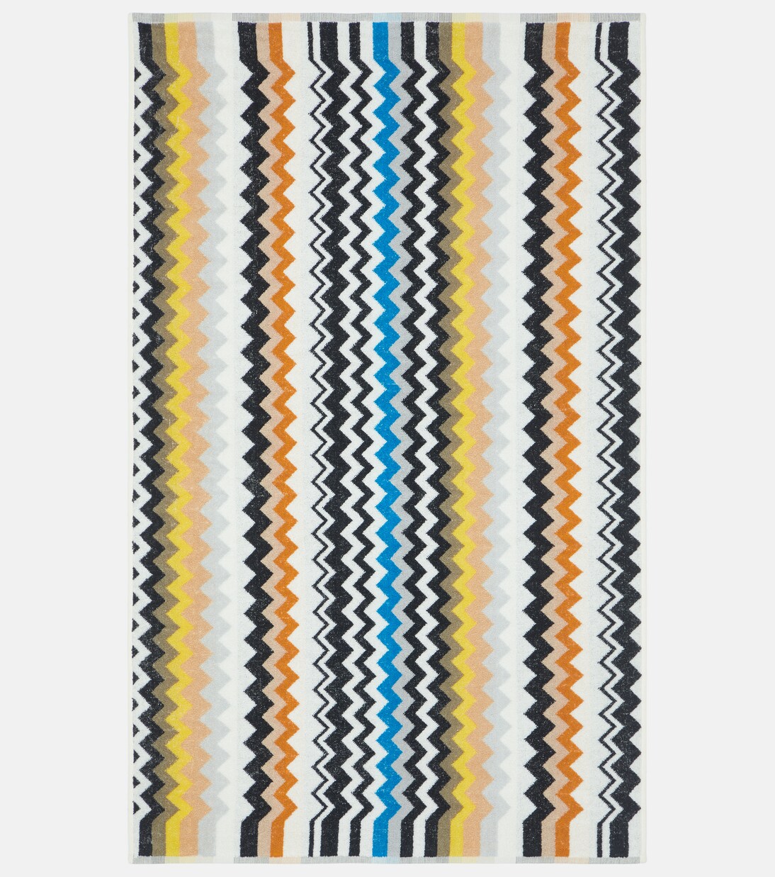 Best Zigzag set of 2 cotton terry towels | Missoni
