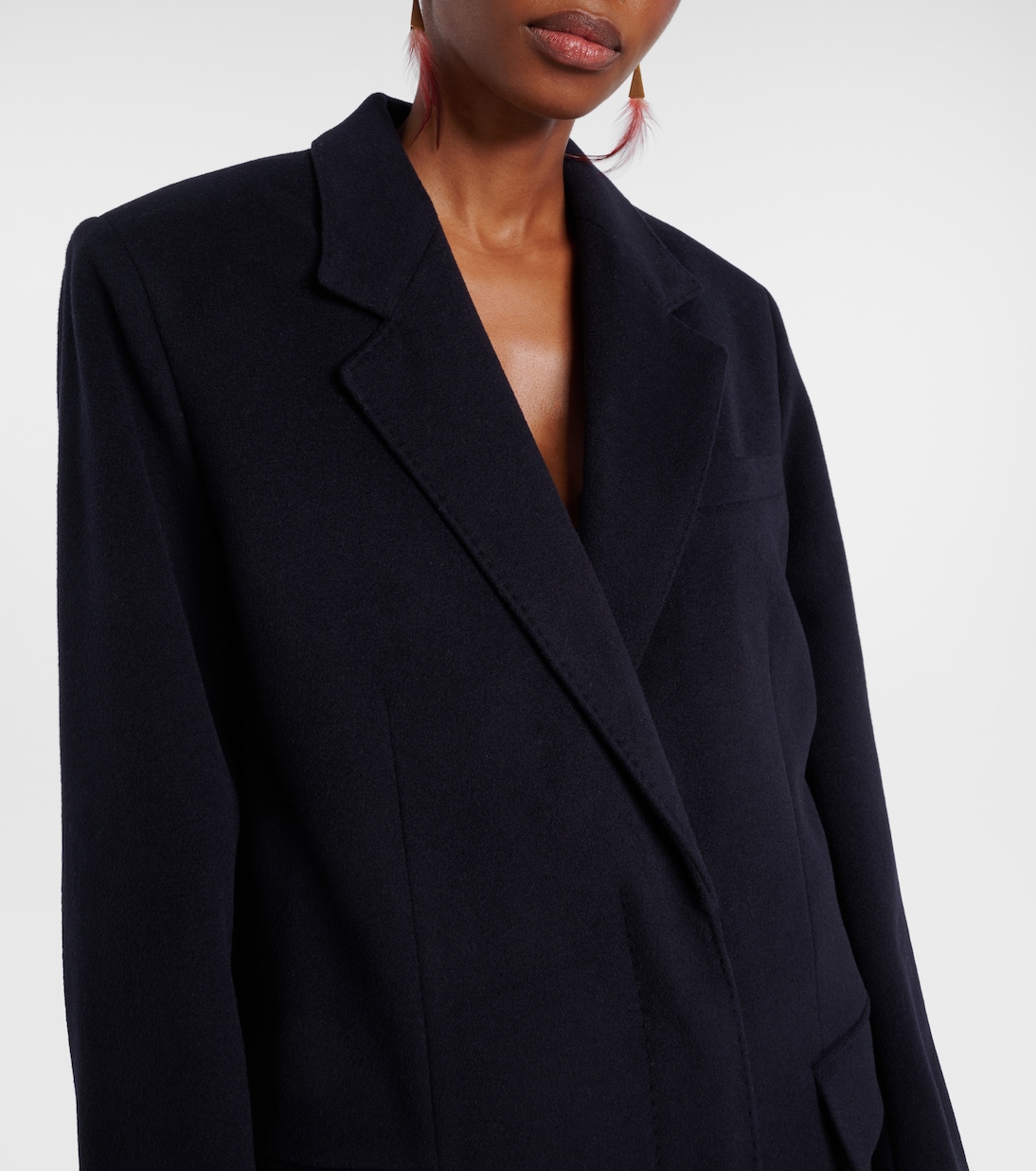 Manteau Ellenita en laine et cachemire mélangés | Isabel Marant