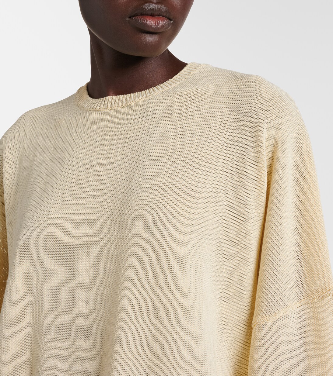Basel cotton-blend sweater | The Frankie Shop