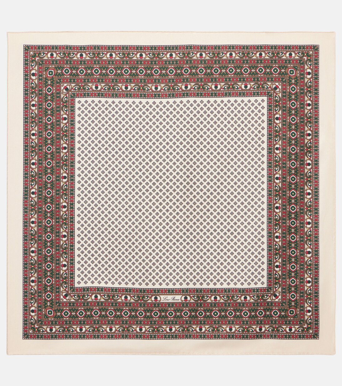 Printed silk scarf | Loro Piana