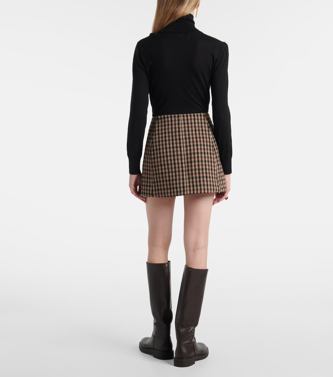 Wickelrock aus Wolle | Ganni