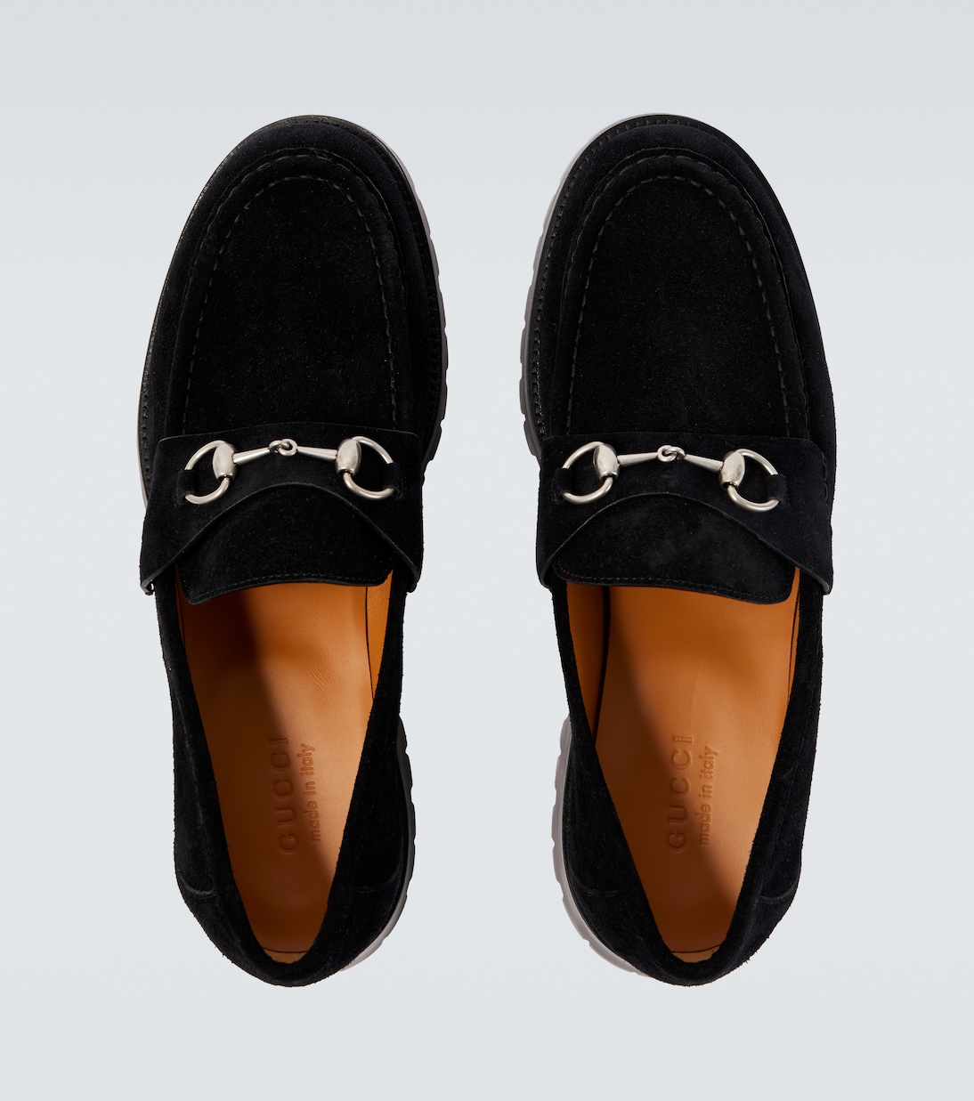 Horsebit suede loafers | Gucci