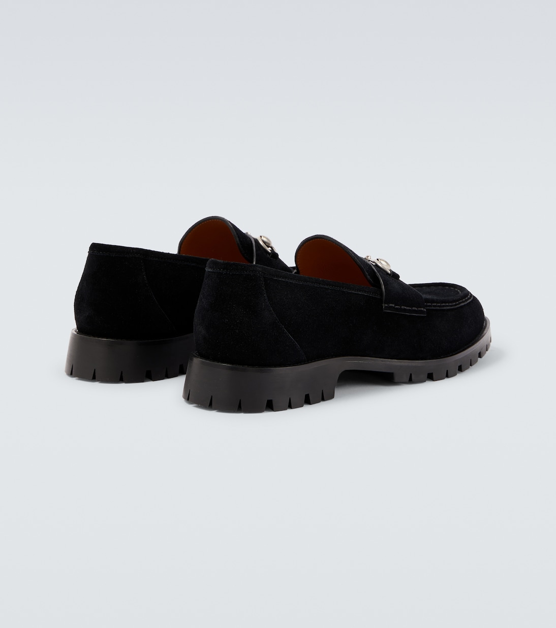 Horsebit suede loafers | Gucci
