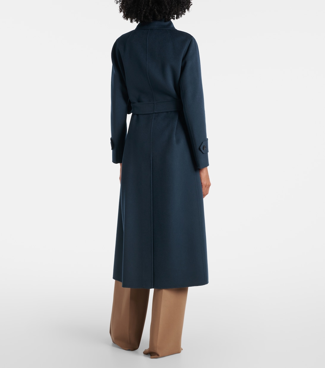 벨티드 버진 울 코트 | 'S Max Mara