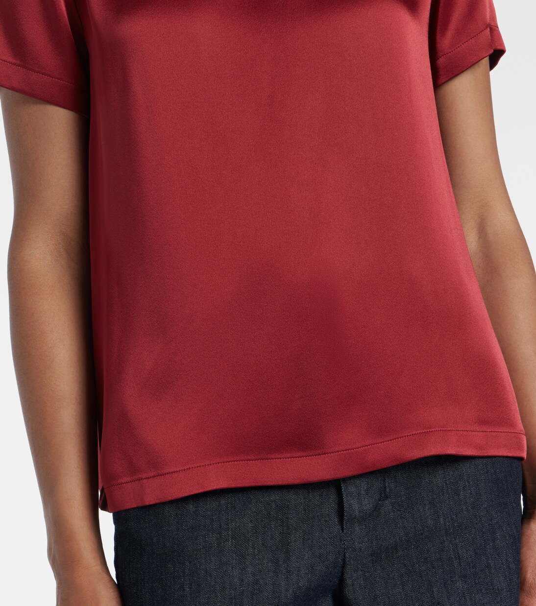 Top Rebecca aus Satin | 'S Max Mara