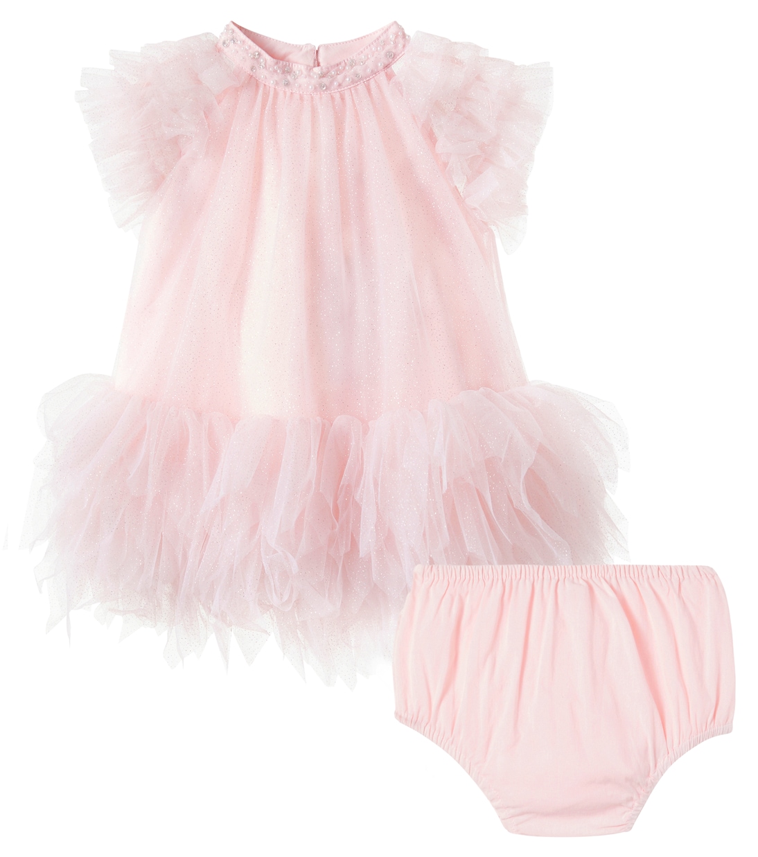 Baby Abu Dhabi dress and bloomers set | Tutu Du Monde