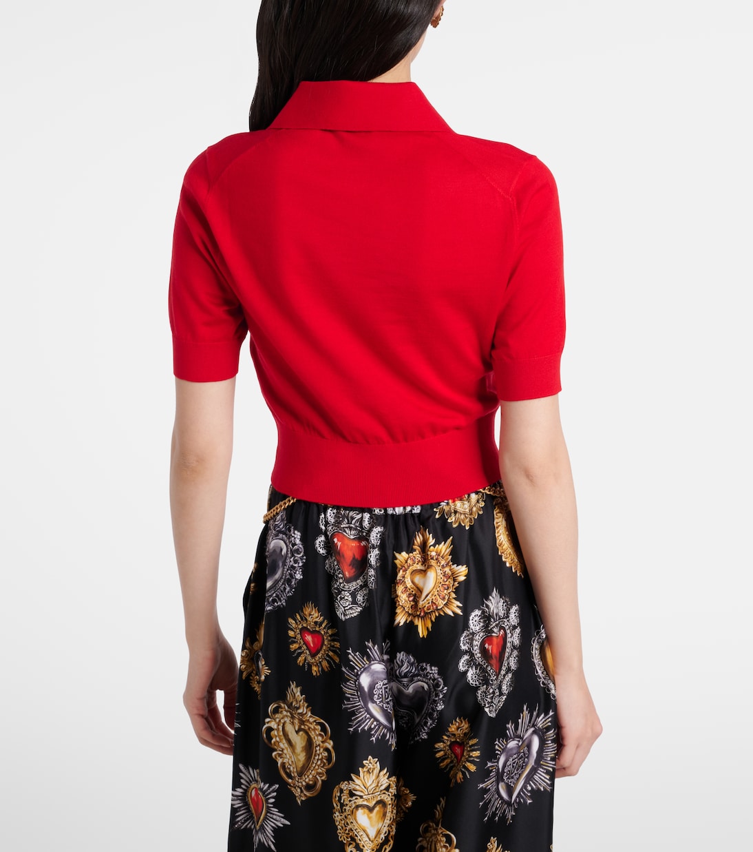 Polo en cachemire et soie | Dolce&Gabbana