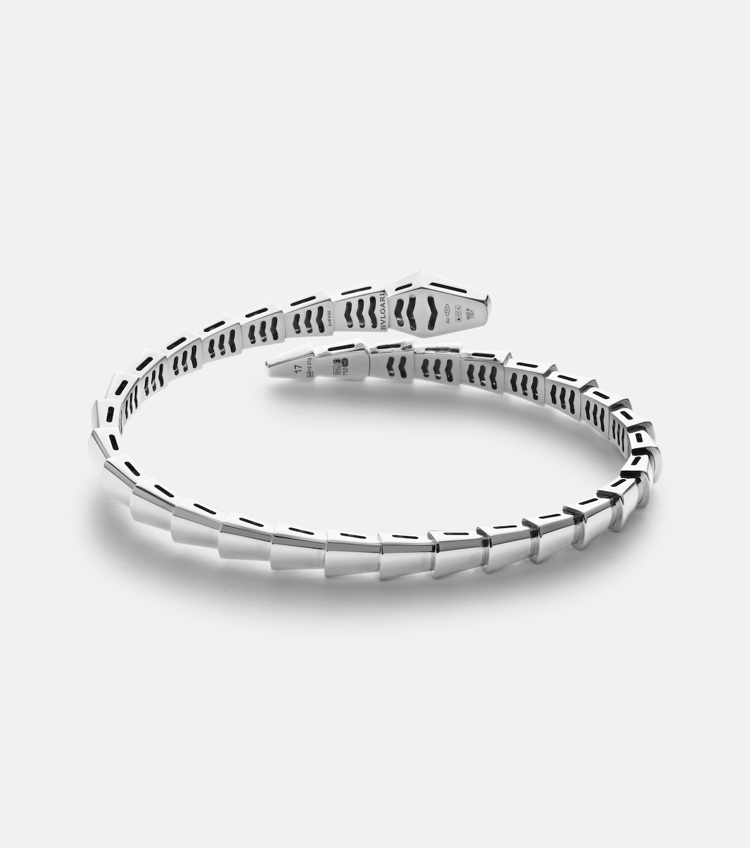 Bracciale Serpenti Viper in oro bianco 18kt con diamanti | Bvlgari