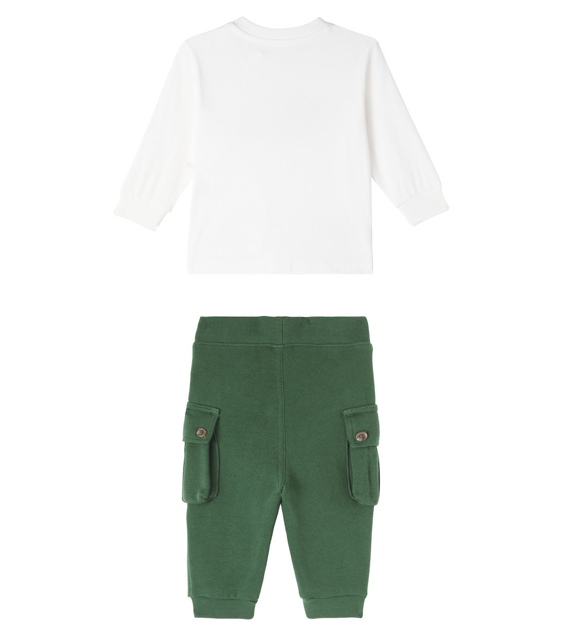 Baby set of cotton T-shirt and sweatpants | Polo Ralph Lauren Kids