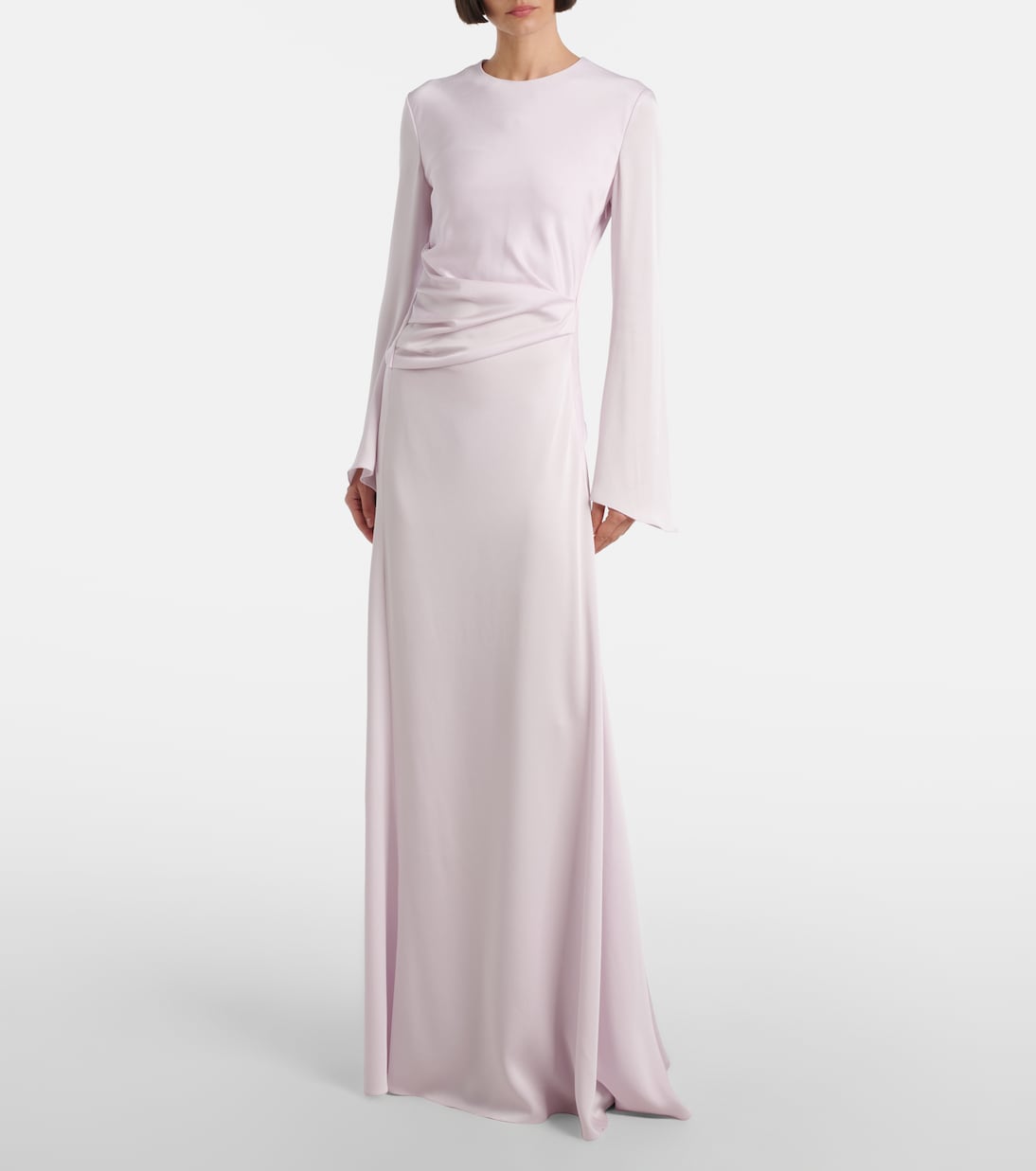 Robe aus Satin | McQueen