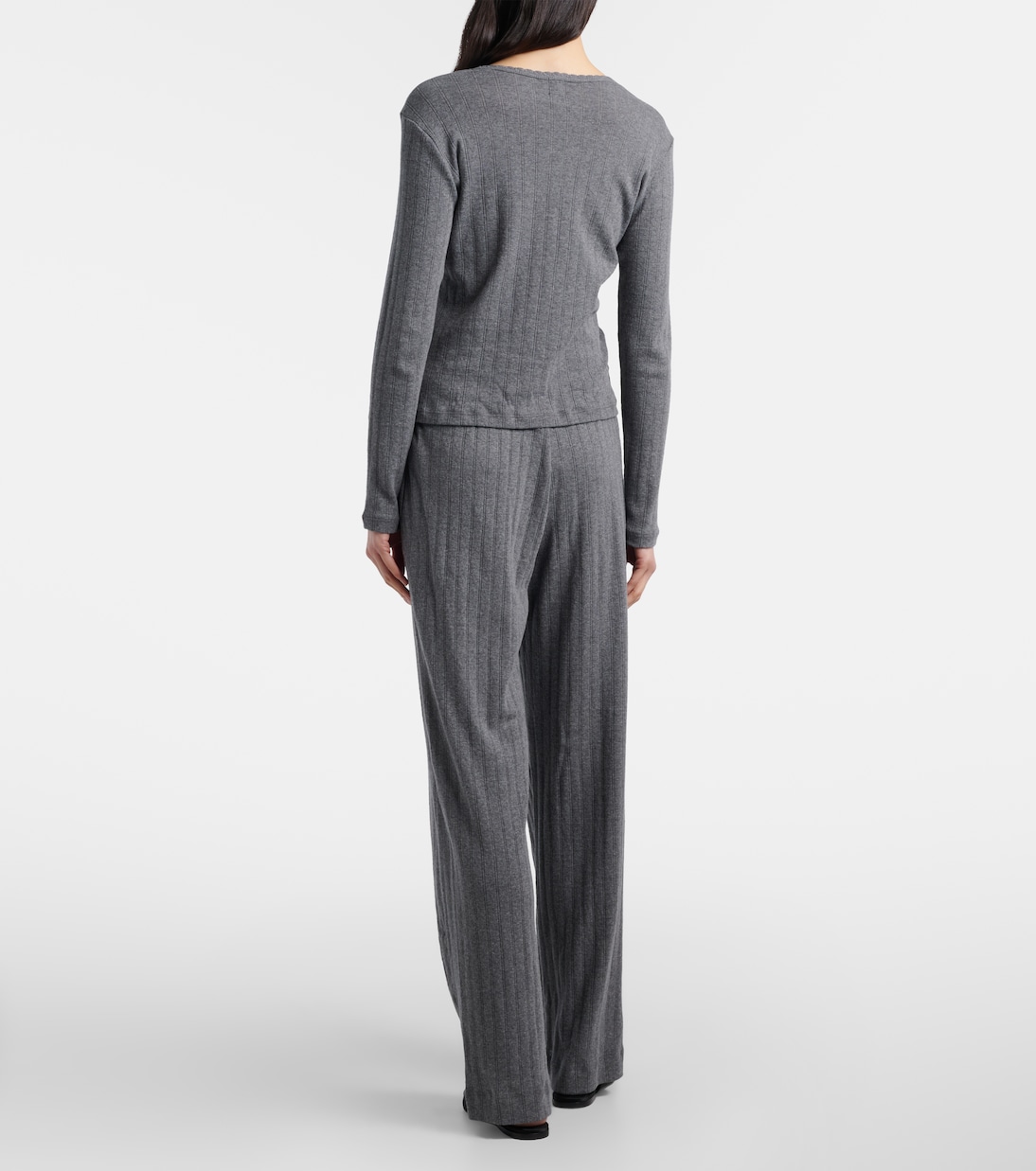 Weite Hose aus Baumwolle | Leset