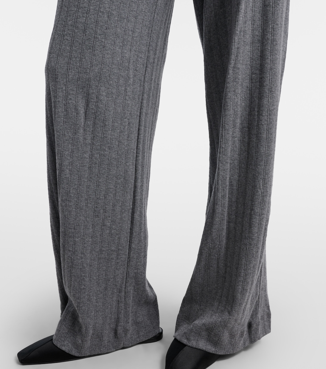 Weite Hose aus Baumwolle | Leset