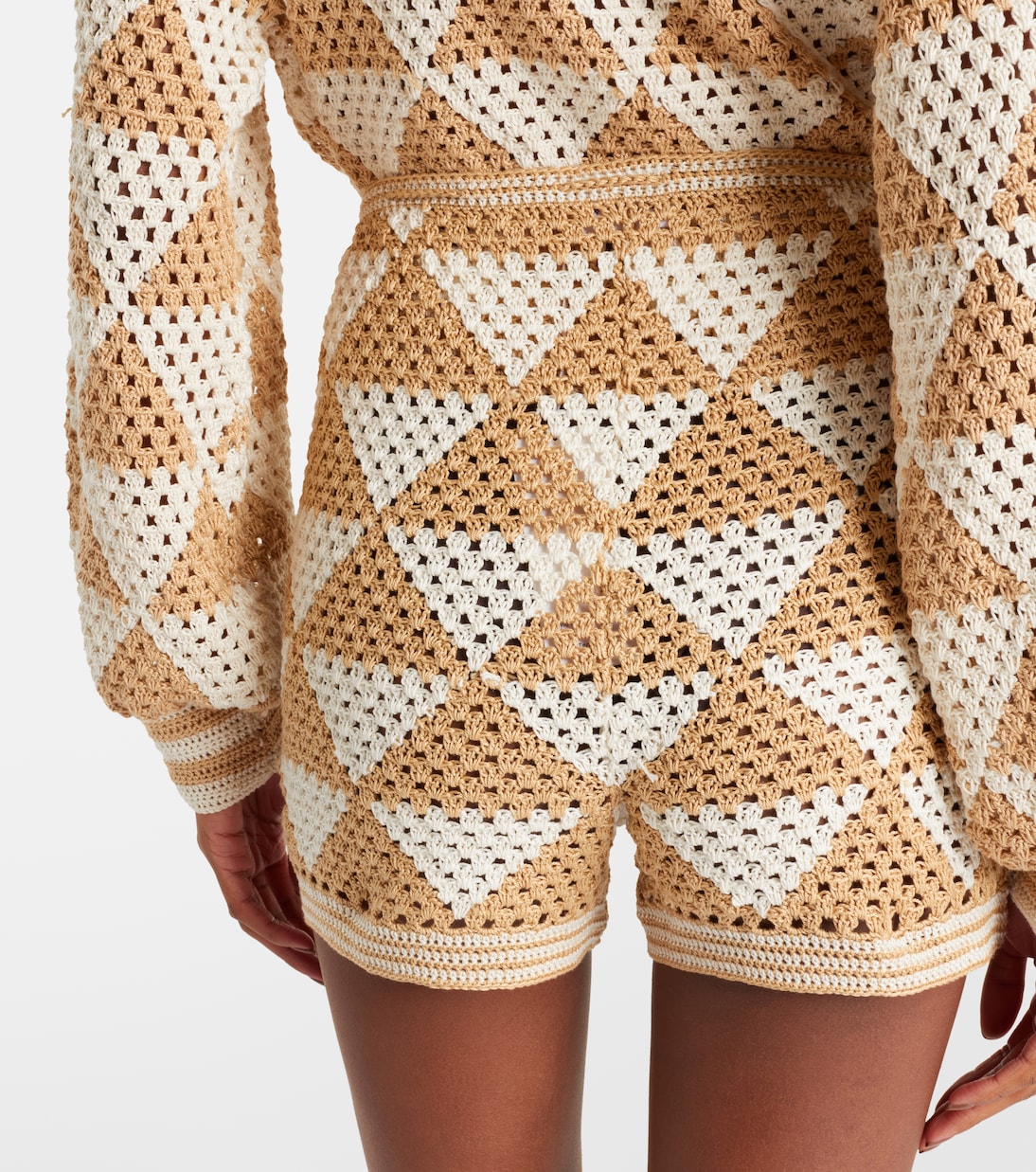 Maija crochet cotton shorts | Anna Kosturova