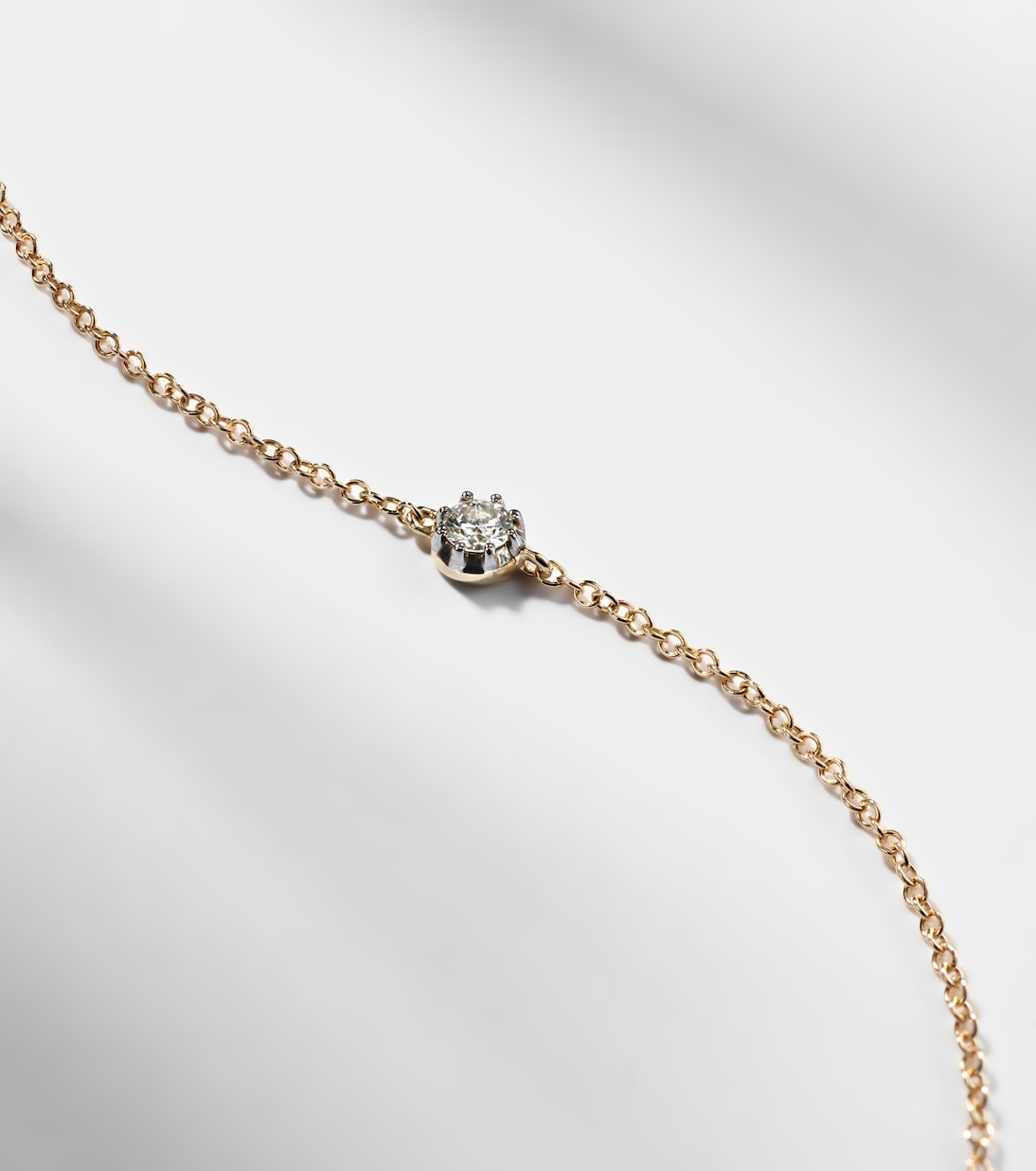 Armband The Alibi aus 10kt Gelbgold (417/1000) mit Diamant | Stone and Strand