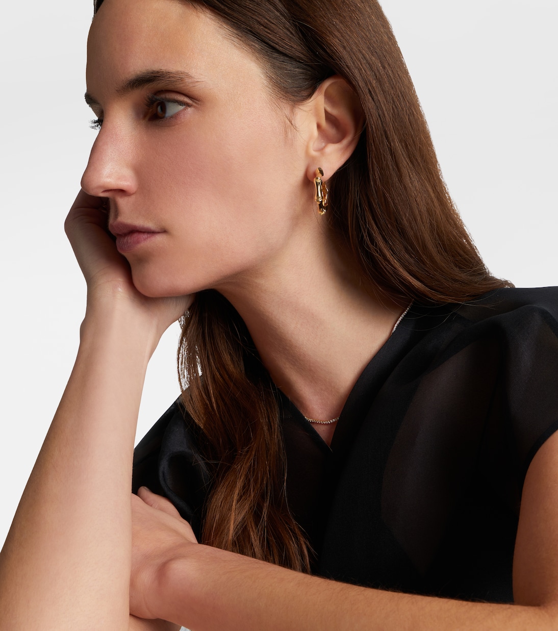 14kt gold (585/1000) earrings | Stone and Strand