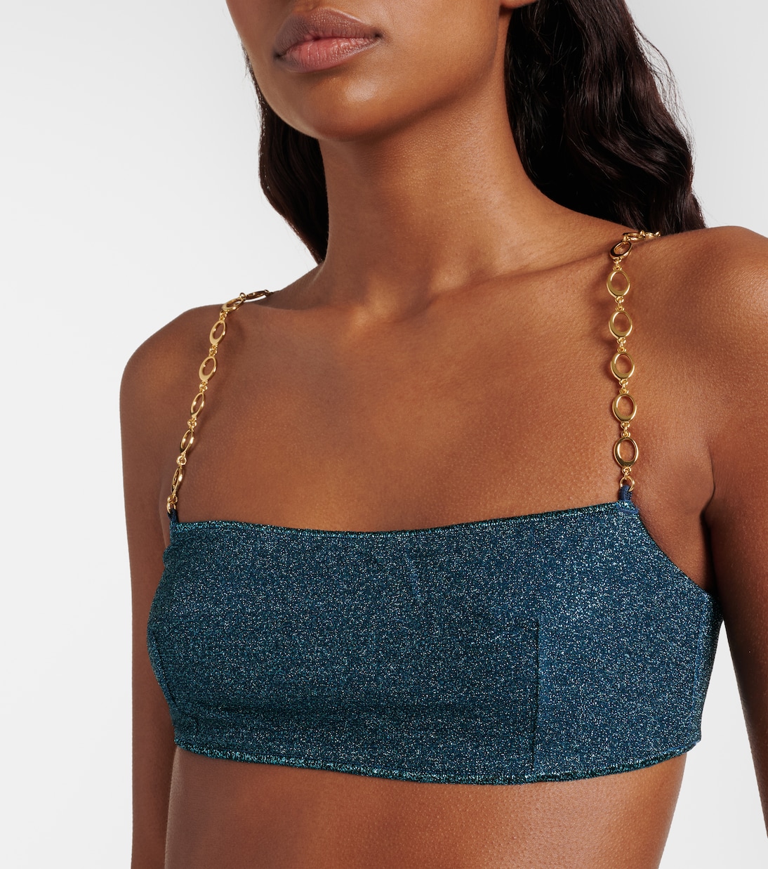 Lumière O Chain lamé bikini | Oséree