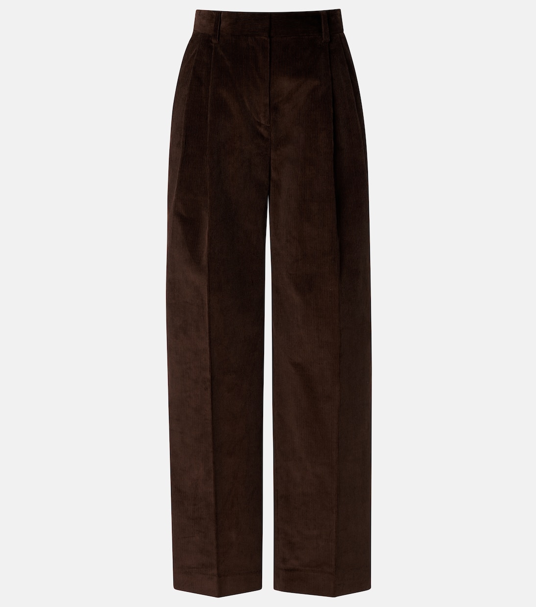 Cotton corduroy wide-leg pants | Toteme