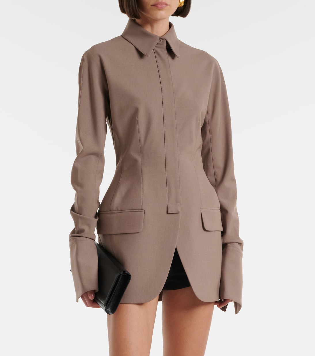 装饰腰摆夹克 | Mugler