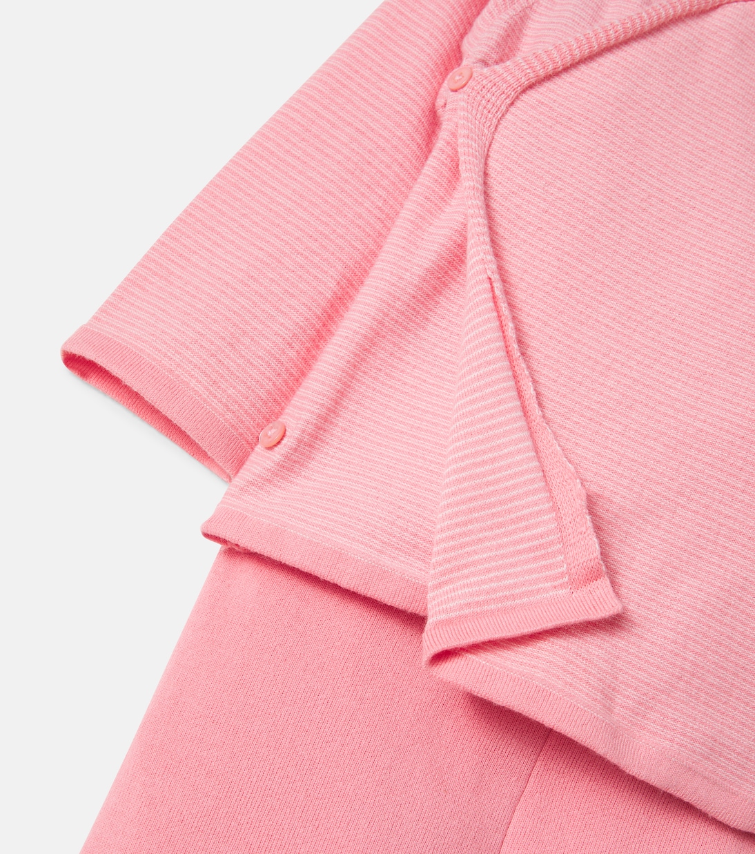 Baby Anisa cotton shirt and pants set | Bonpoint