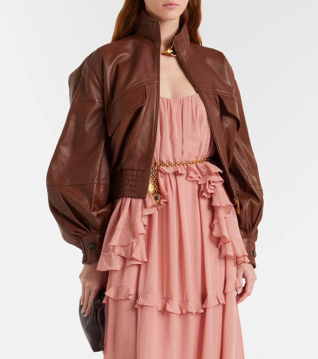 Chaqueta bomber Luna de piel | Zimmermann