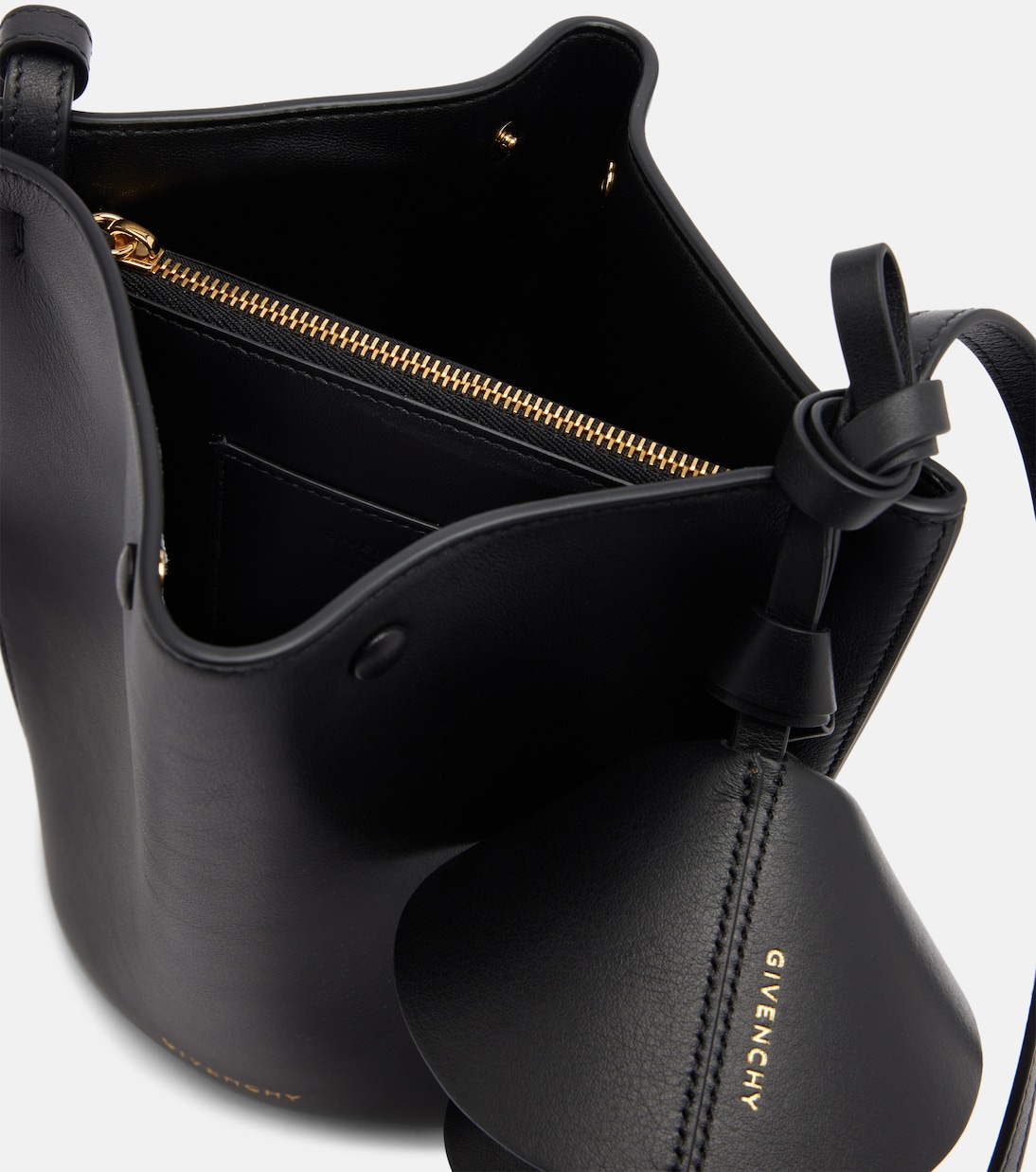 Snap Mini leather bucket bag | Givenchy