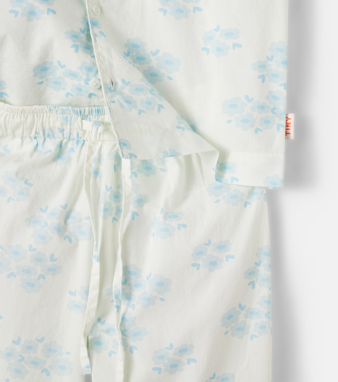 Set Blossoms aus Hemd und Hose aus Baumwolle | Tinycottons