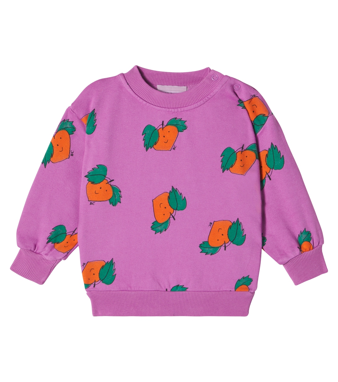 Baby Sweatshirt Tangerine aus Jersey | Bobo Choses