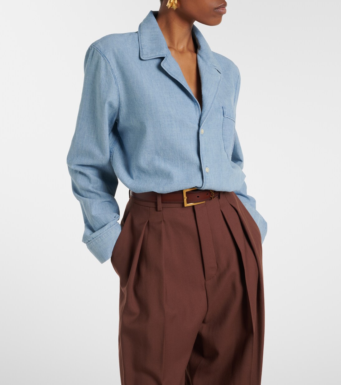 Cassandre denim shirt | Saint Laurent